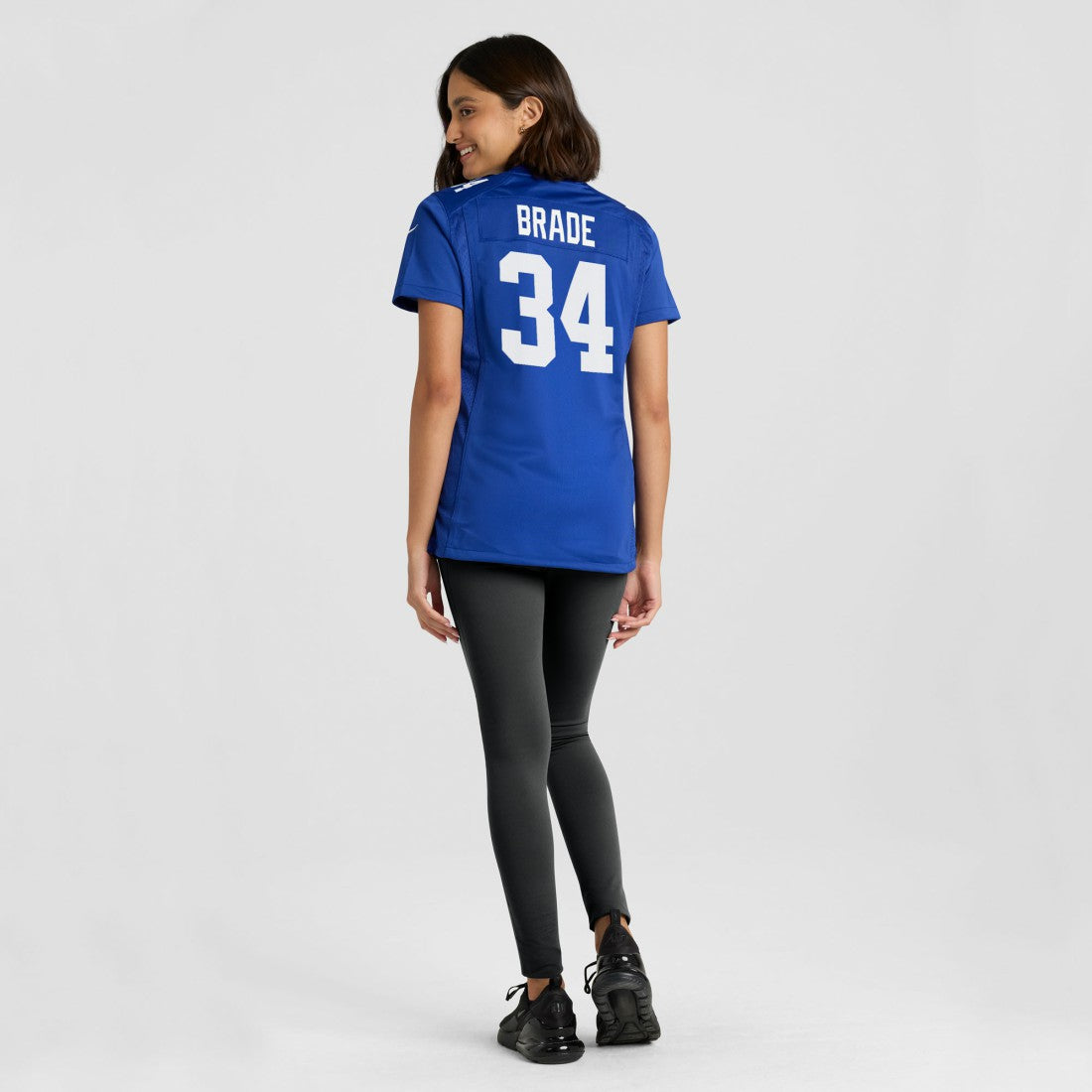 Beau Brade New York Giants Women's Team Game Jersey - Royal - Nike