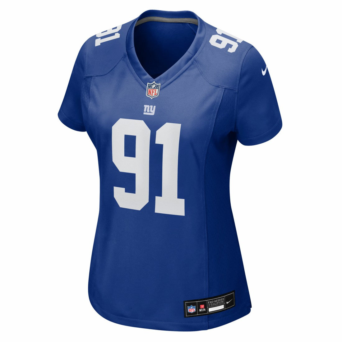 Darius Alexander New York Giants Women's Team Game Jersey - Royal - Nike