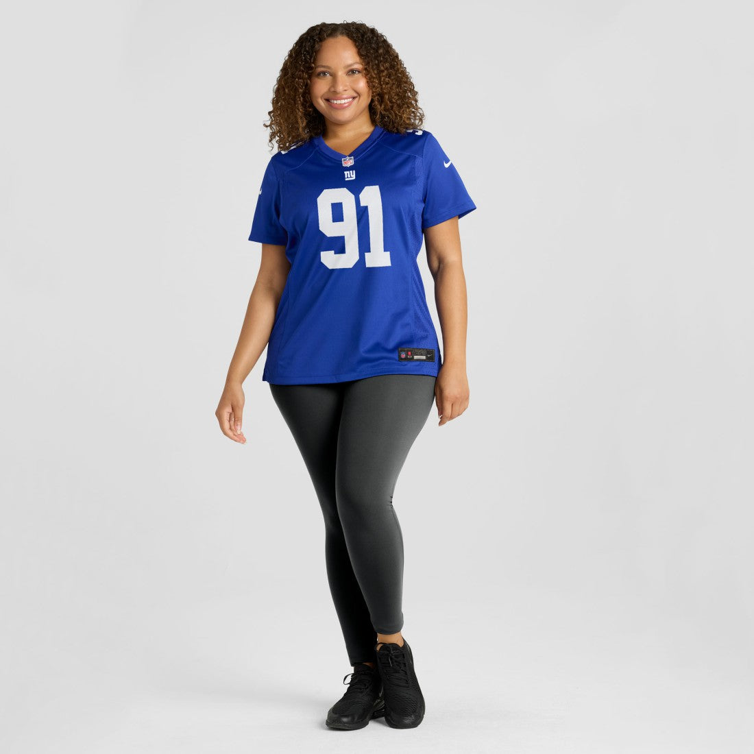 Darius Alexander New York Giants Women's Team Game Jersey - Royal - Nike
