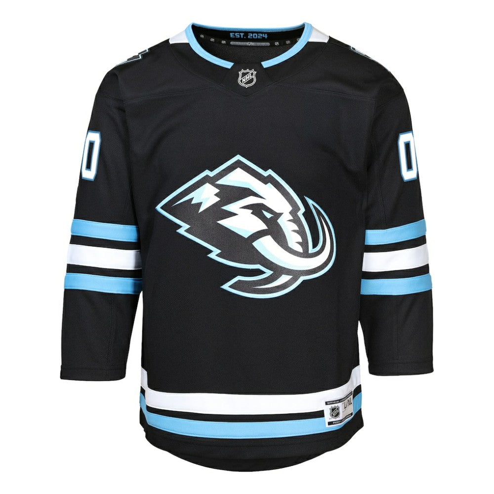Utah Mammoth Youth Home Premier Custom Jersey - Black | NHL near me