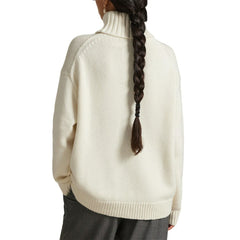 Yankees Polo Ralph Lauren Women's Wool-Blend Turtleneck Sweater for sale