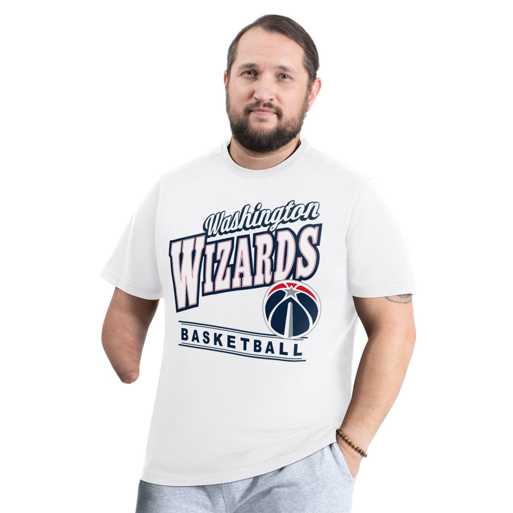 Washington Wizards G-III Sports by Carl Banks Adaptive Headliner T-Shirt White