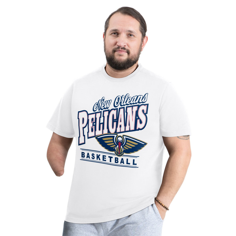 New Orleans Pelicans G-III Sports by Carl Banks Adaptive Headliner T-Shirt White