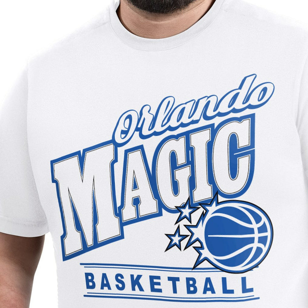 Orlando Magic G-III Sports by Carl Banks Adaptive Headliner T-Shirt White