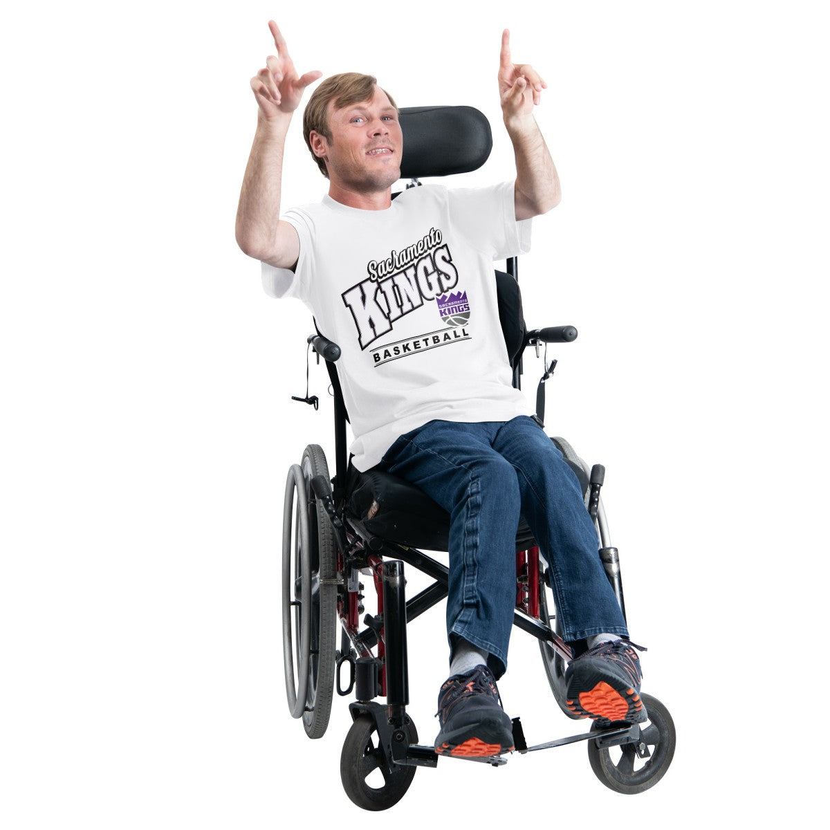 Sacramento Kings G-III Sports by Carl Banks Adaptive Headliner T-Shirt White