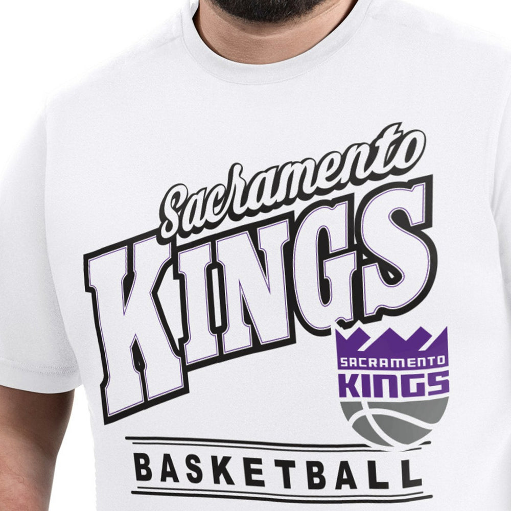 Sacramento Kings G-III Sports by Carl Banks Adaptive Headliner T-Shirt White