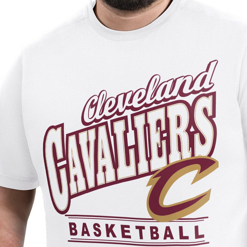Cleveland Cavaliers G-III Sports by Carl Banks Adaptive Headliner T-Shirt White