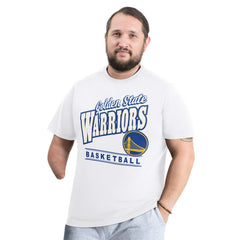Golden State Warriors G-III Sports by Carl Banks Adaptive Headliner T-Shirt White