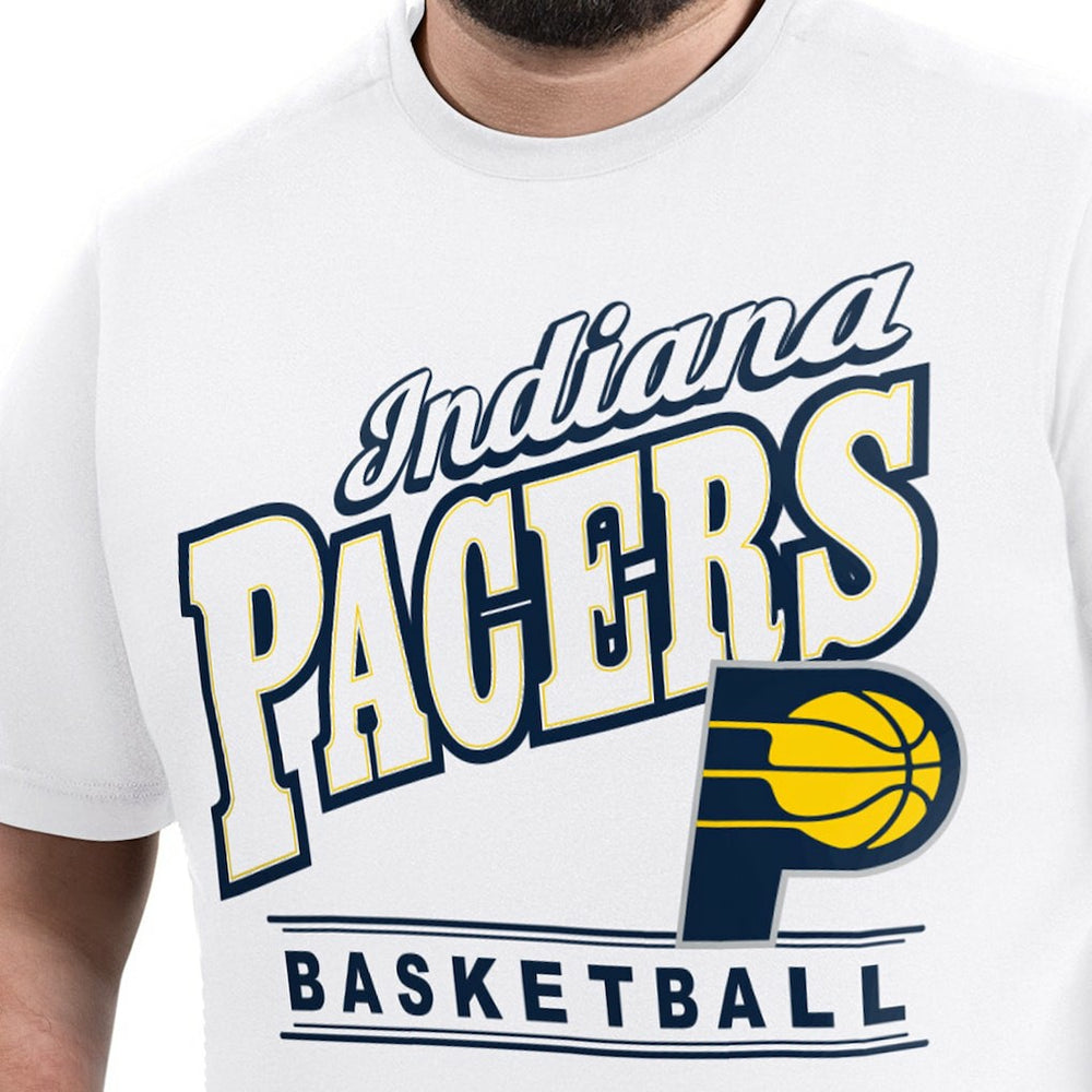 Indiana Pacers G-III Sports by Carl Banks Adaptive Headliner T-Shirt White