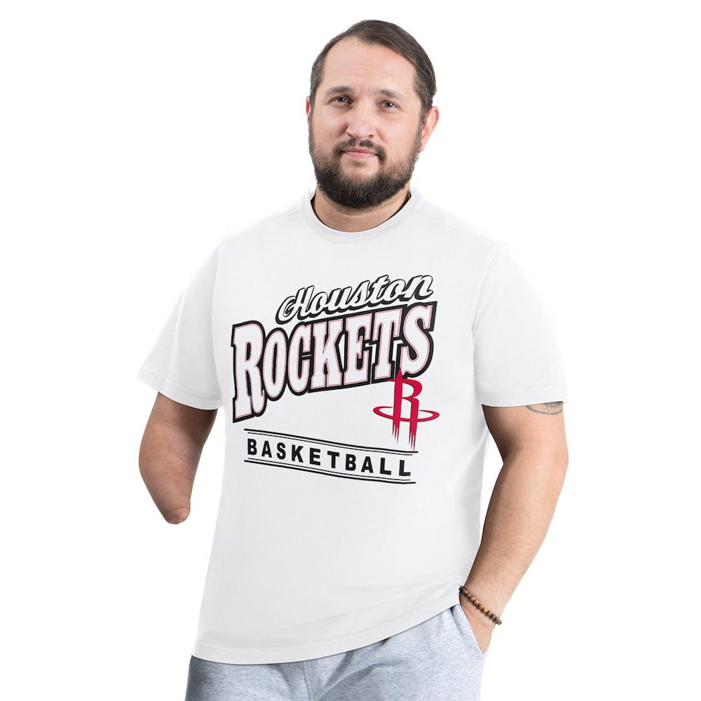 Houston Rockets G-III Sports by Carl Banks Adaptive Headliner T-Shirt White