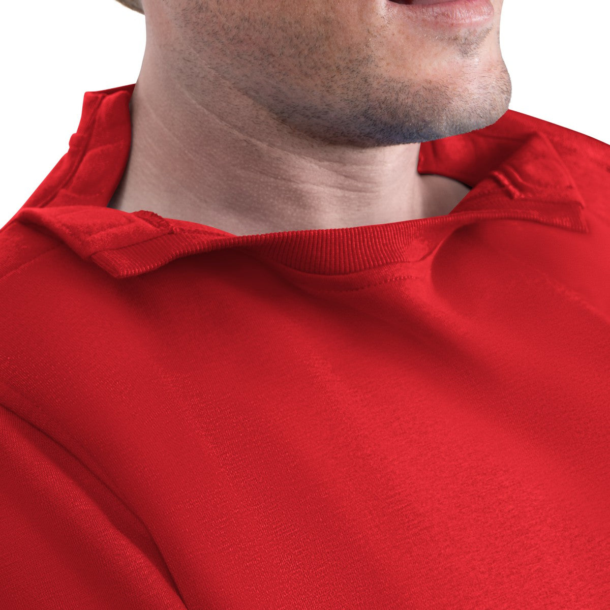 Toronto Raptors G-III Sports by Carl Banks Adaptive Headliner Fleece Crewneck Sweatshirt Red