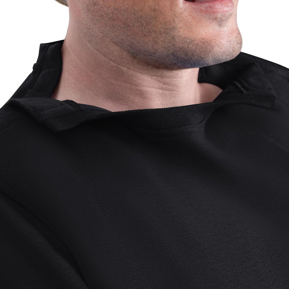 Utah Jazz G-III Sports by Carl Banks Adaptive Headliner Fleece Crewneck Sweatshirt Black