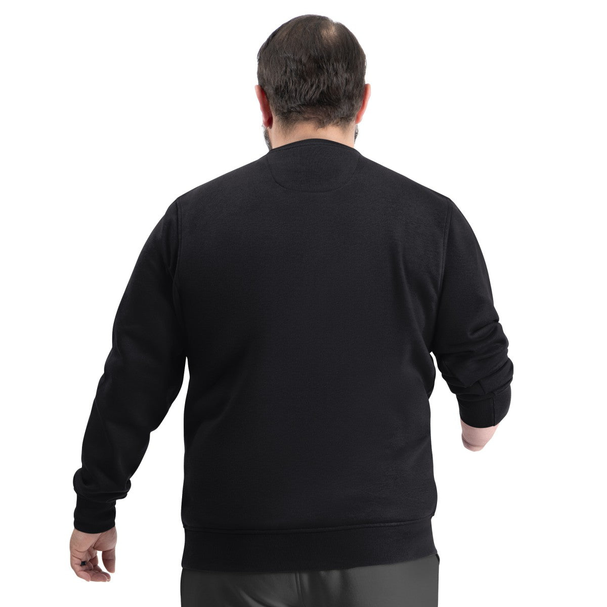 Toronto Raptors G-III Sports by Carl Banks Adaptive Headliner Fleece Crewneck Sweatshirt Black