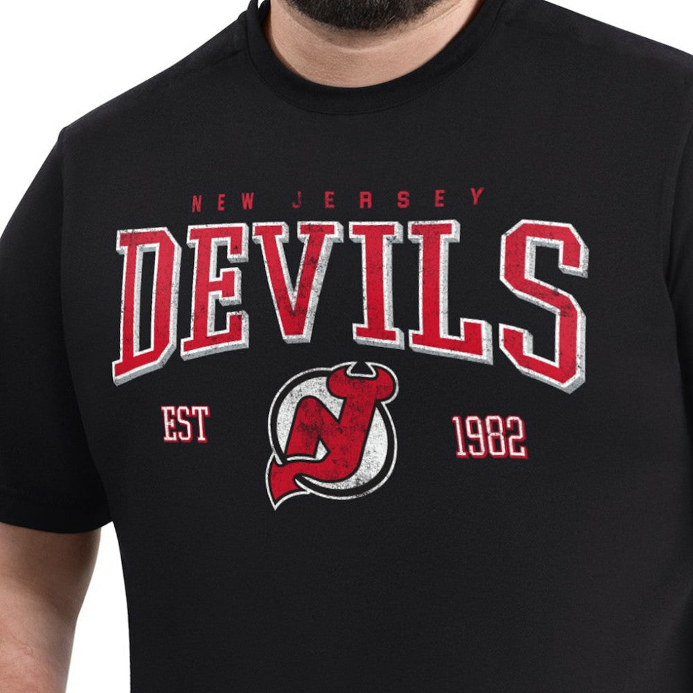 New Jersey Devils G-III Sports by Carl Banks Adaptive Classic Team Graphic T-Shirt - Black | NHL near me