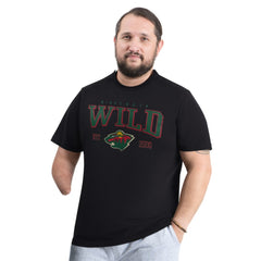 Minnesota Wild G-III Sports by Carl Banks Adaptive Classic Team Graphic T-Shirt - Black | NHL discount
