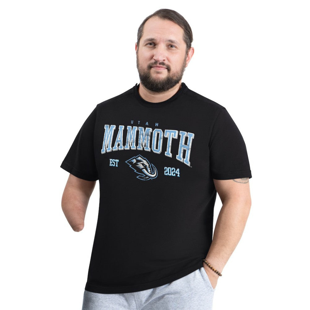 Utah Mammoth G-III Sports by Carl Banks Adaptive Classic Team Graphic T-Shirt - Black | NHL online