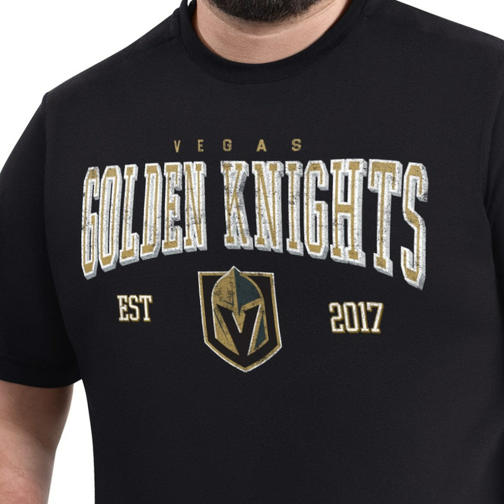 Vegas Golden Knights G-III Sports by Carl Banks Adaptive Classic Team Graphic T-Shirt - Black | NHL Clearance