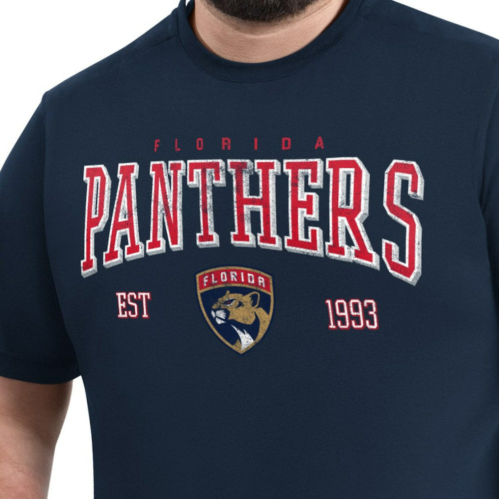 Florida Panthers G-III Sports by Carl Banks Adaptive Classic Team Graphic T-Shirt - Navy | NHL on sale