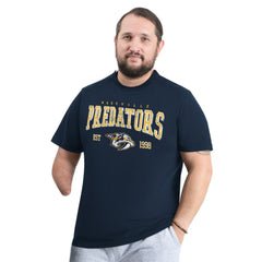 Nashville Predators G-III Sports by Carl Banks Adaptive Classic Team Graphic T-Shirt - Navy | NHL sale