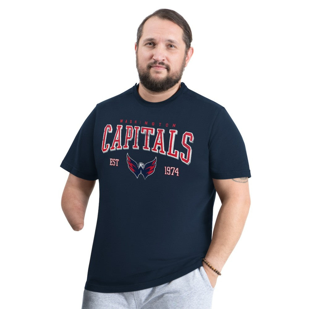 Washington Capitals G-III Sports by Carl Banks Adaptive Classic Team Graphic T-Shirt - Navy | NHL discount