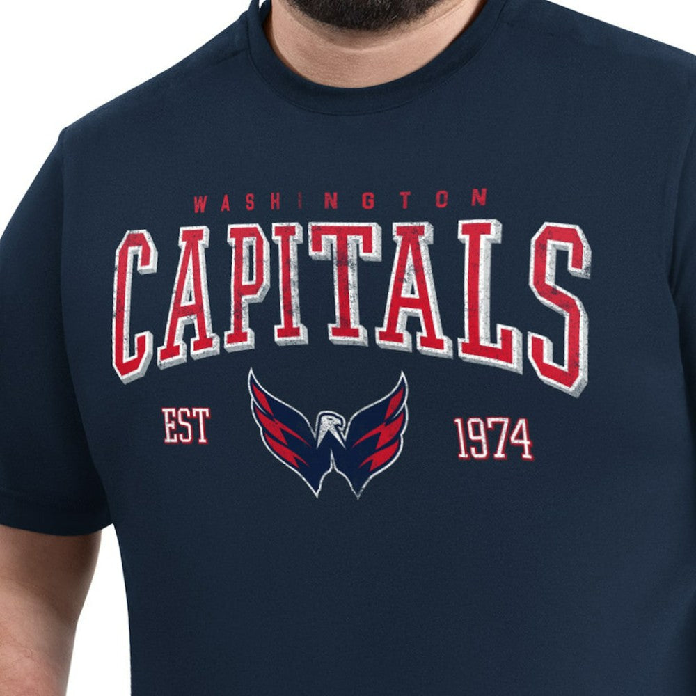 Washington Capitals G-III Sports by Carl Banks Adaptive Classic Team Graphic T-Shirt - Navy | NHL discount
