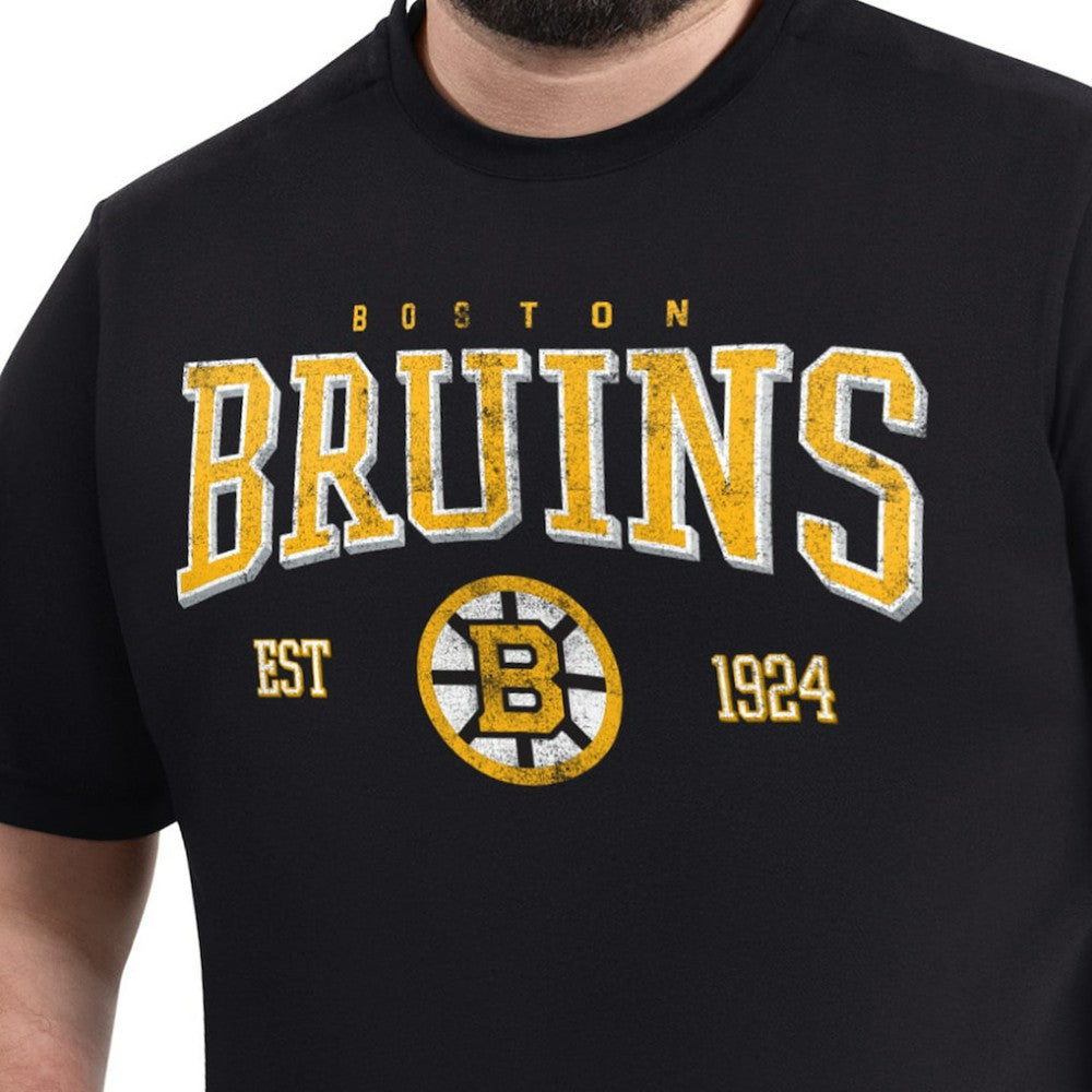 Boston Bruins G-III Sports by Carl Banks Adaptive Classic Team Graphic T-Shirt - Black | NHL sale