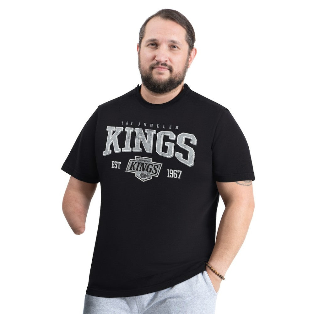 Los Angeles Kings G-III Sports by Carl Banks Adaptive Classic Team Graphic T-Shirt - Black | NHL near me