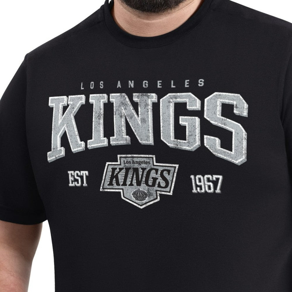 Los Angeles Kings G-III Sports by Carl Banks Adaptive Classic Team Graphic T-Shirt - Black | NHL near me