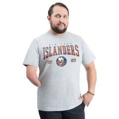New York Islanders G-III Sports by Carl Banks Adaptive Classic Team Graphic T-Shirt - Gray | NHL near me