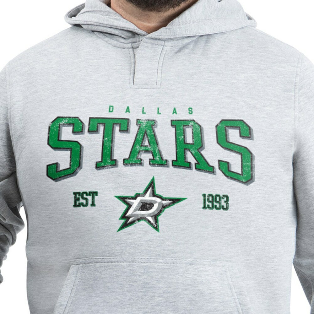 Dallas Stars G-III Sports by Carl Banks Adaptive Classic Team Spirit Fleece Hoodie - Gray | NHL on sale