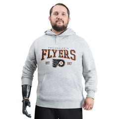 Philadelphia Flyers G-III Sports by Carl Banks Adaptive Classic Team Spirit Fleece Hoodie - Gray | NHL online