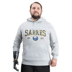 Buffalo Sabres G-III Sports by Carl Banks Adaptive Classic Team Spirit Fleece Hoodie - Gray | NHL discount