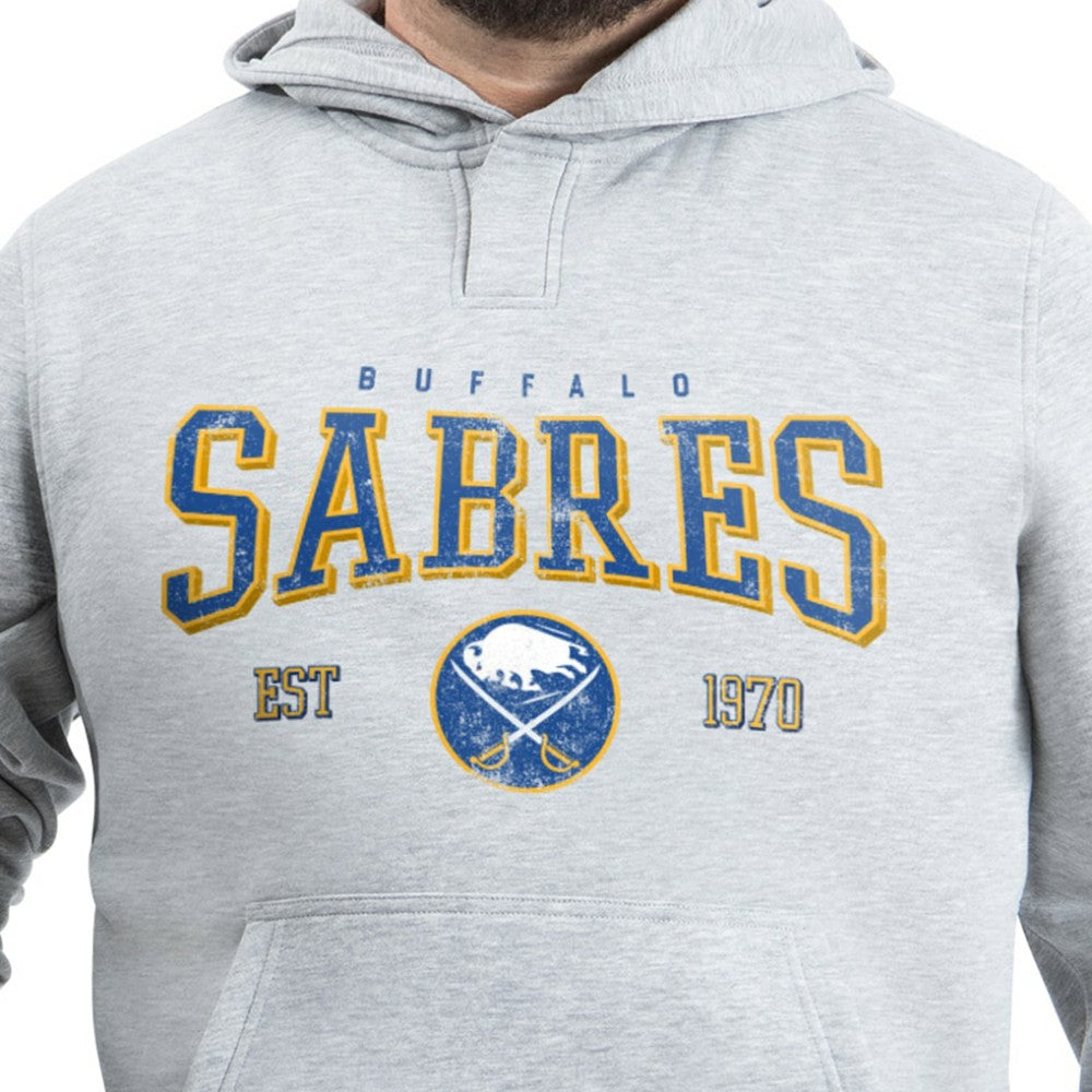 Buffalo Sabres G-III Sports by Carl Banks Adaptive Classic Team Spirit Fleece Hoodie - Gray | NHL discount