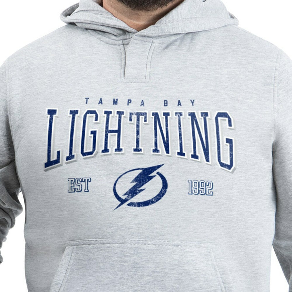 Tampa Bay Lightning G-III Sports by Carl Banks Adaptive Classic Team Spirit Fleece Hoodie - Gray | NHL on sale