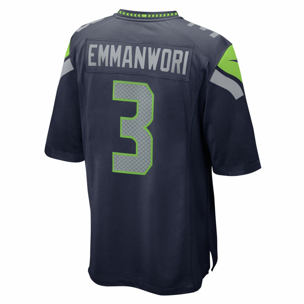 Nick Emmanwori Seattle Seahawks Team Game Jersey - College Navy - Nike