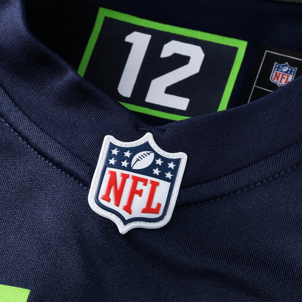 Bryce Cabeldue Seattle Seahawks Team Game Jersey - College Navy - Nike