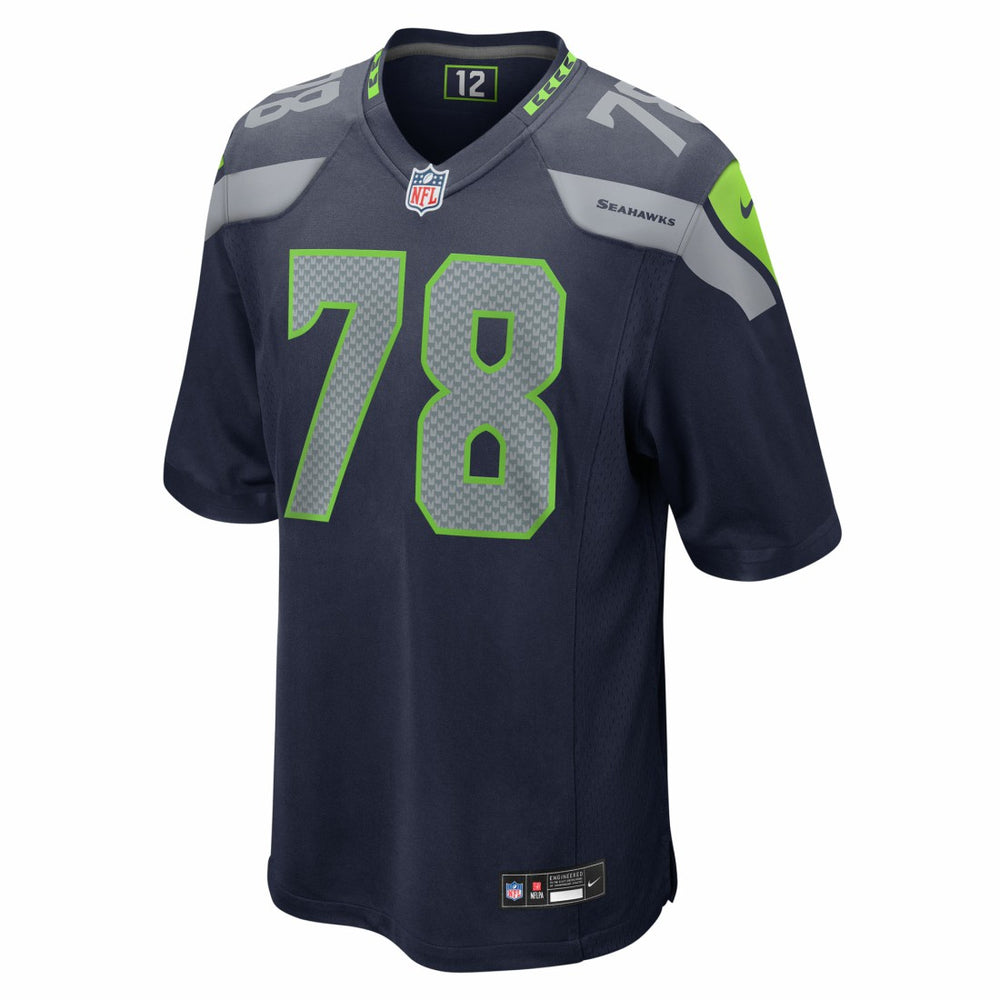 Mason Richman Seattle Seahawks Team Game Jersey - College Navy - Nike