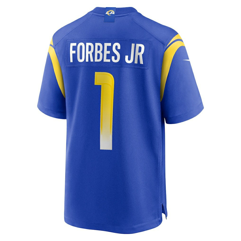 Emmanuel Forbes Jr. Los Angeles Rams Team Game Jersey - Royal - Nike