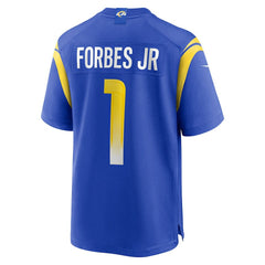 Emmanuel Forbes Jr. Los Angeles Rams Team Game Jersey - Royal - Nike