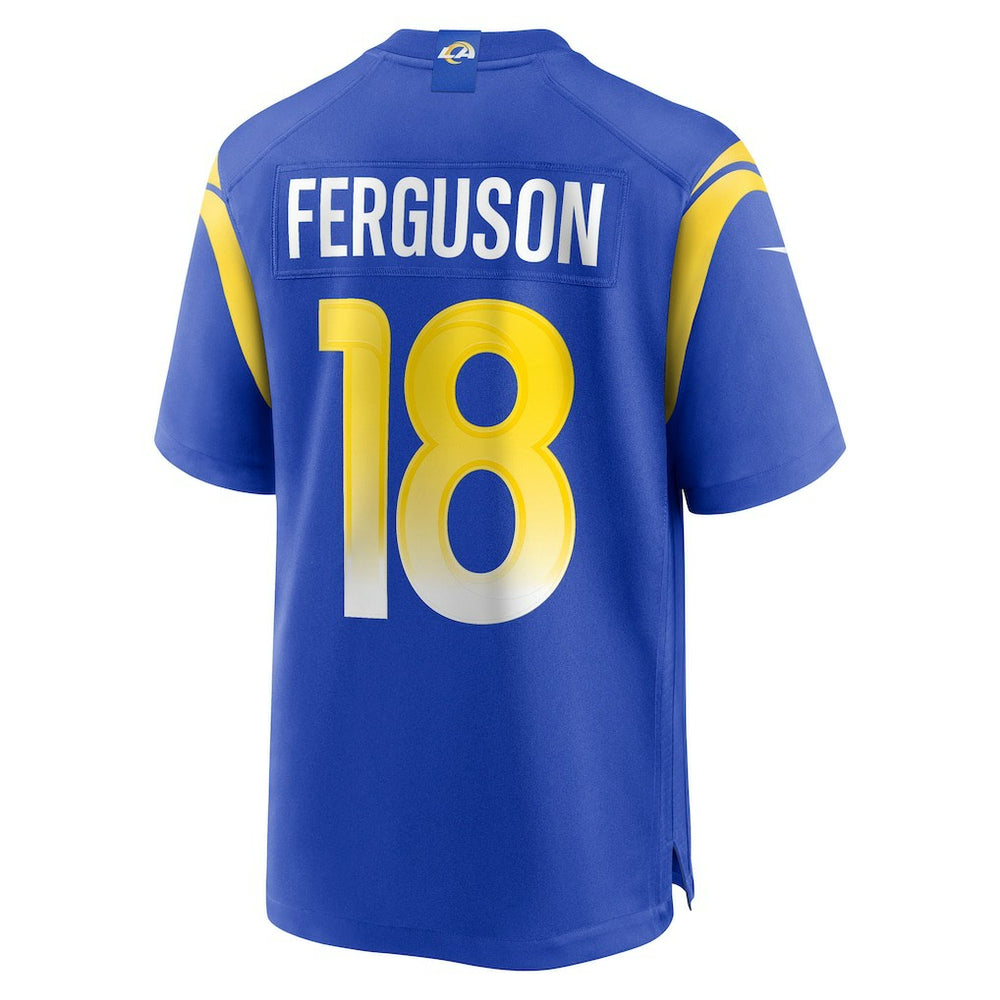 Terrance Ferguson Los Angeles Rams Team Game Jersey - Royal - Nike