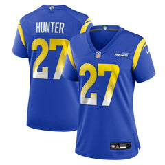 Jarquez Hunter Los Angeles Rams Women's Team Game Jersey - Royal - Nike