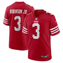Brian Robinson Jr. San Francisco 49ers Team Game Jersey - Scarlet - Nike