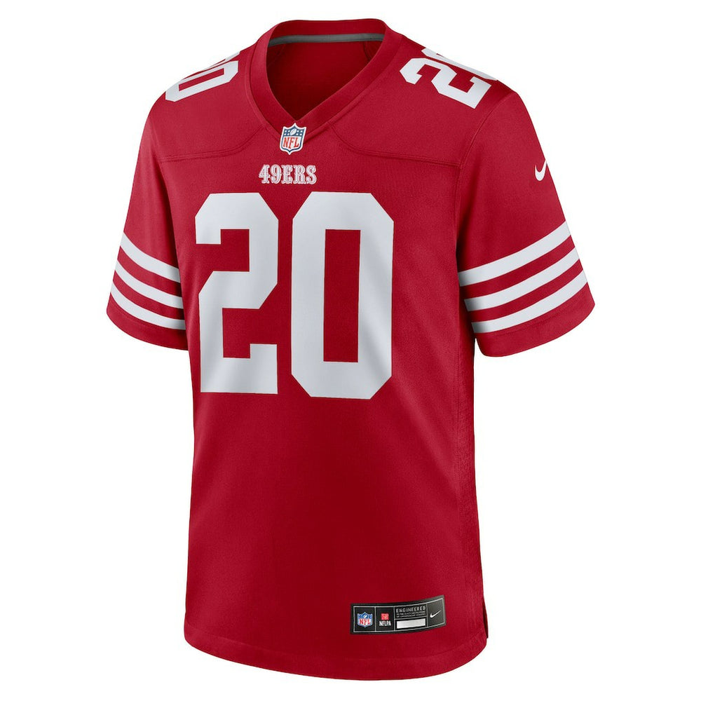 Upton Stout San Francisco 49ers Team Game Jersey - Scarlet - Nike