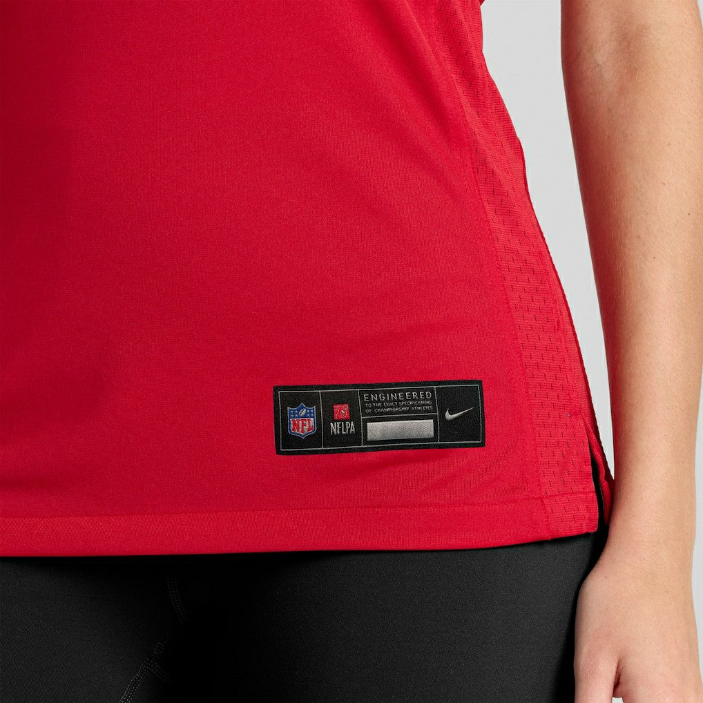 Upton Stout San Francisco 49ers Women's Team Game Jersey - Scarlet - Nike