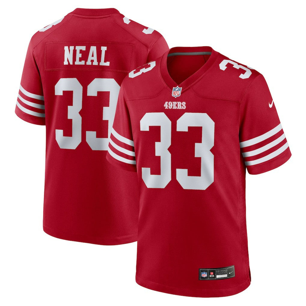 Siran Neal San Francisco 49ers Team Game Jersey - Scarlet - Nike