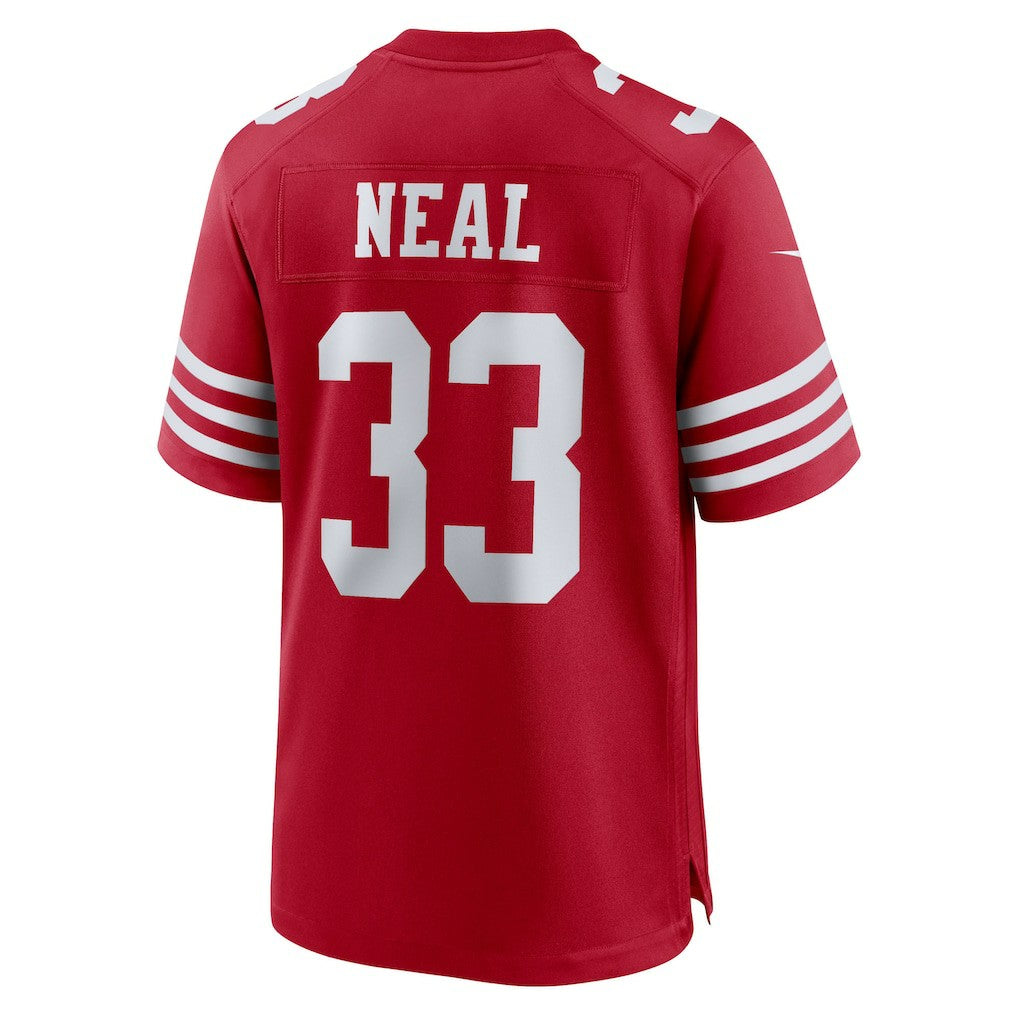 Siran Neal San Francisco 49ers Team Game Jersey - Scarlet - Nike