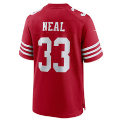 Siran Neal San Francisco 49ers Team Game Jersey - Scarlet - Nike