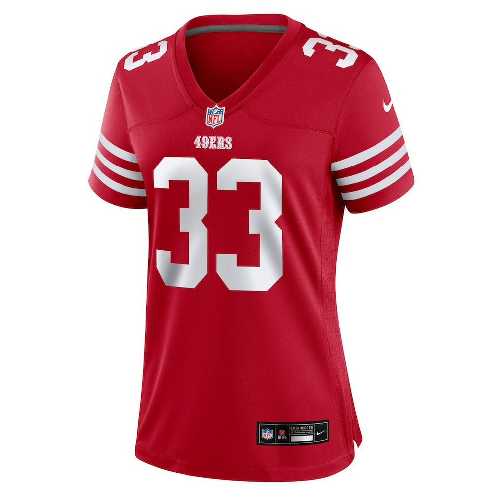 Siran Neal San Francisco 49ers Women's Team Game Jersey - Scarlet - Nike