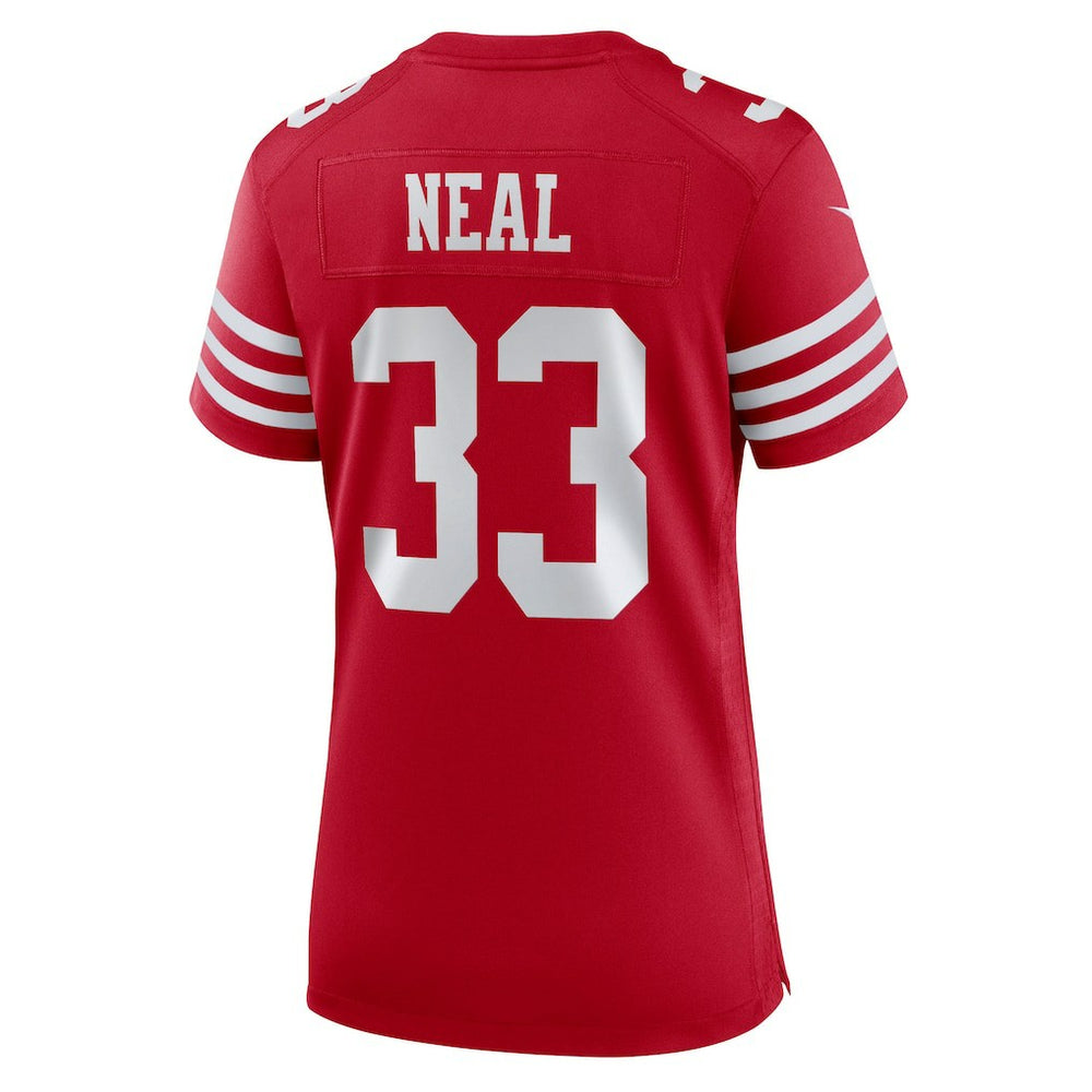 Siran Neal San Francisco 49ers Women's Team Game Jersey - Scarlet - Nike