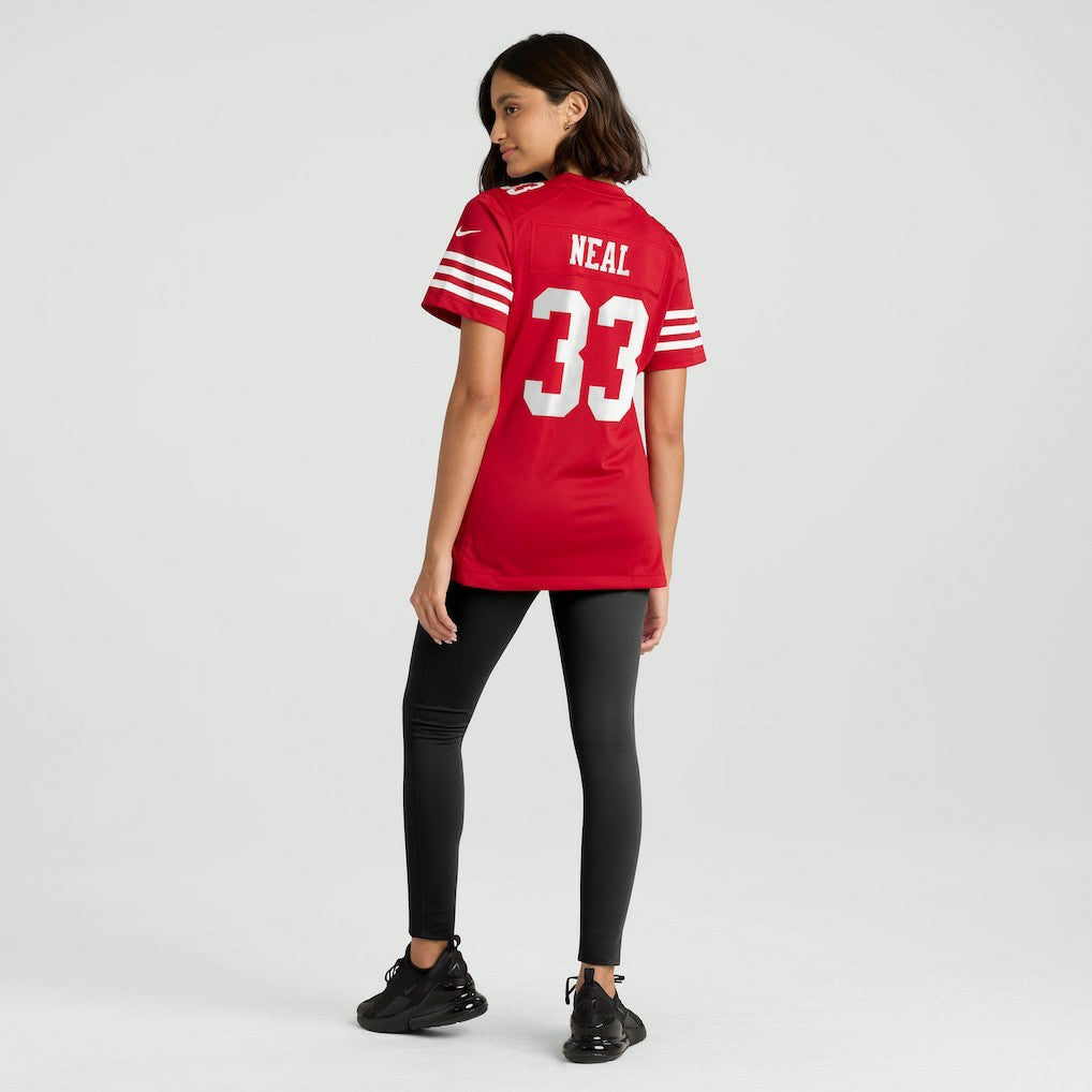 Siran Neal San Francisco 49ers Women's Team Game Jersey - Scarlet - Nike
